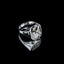 vintage rectangle silver ring