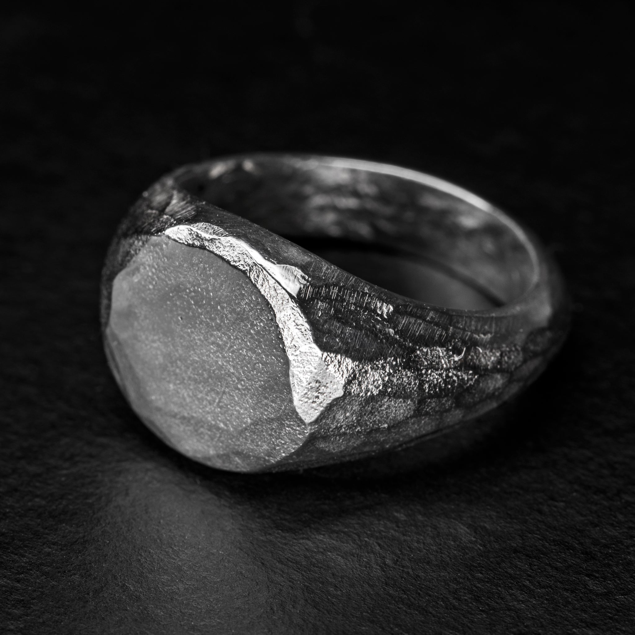 sterling silver signet ring