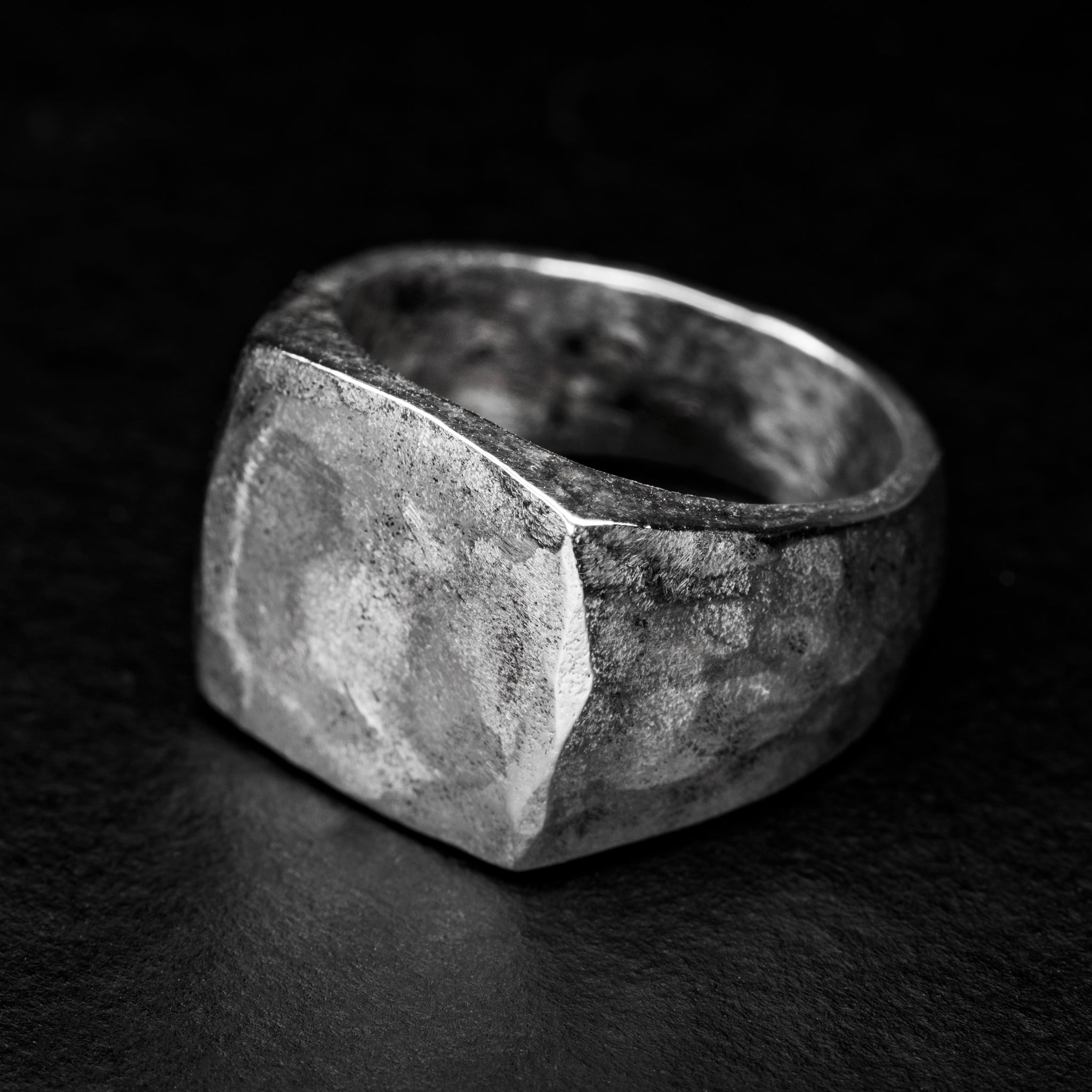 sterling silver signet ring