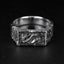 silver dragon ring