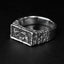 silver dragon ring