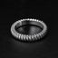 coil silver ring