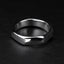 silver band ring