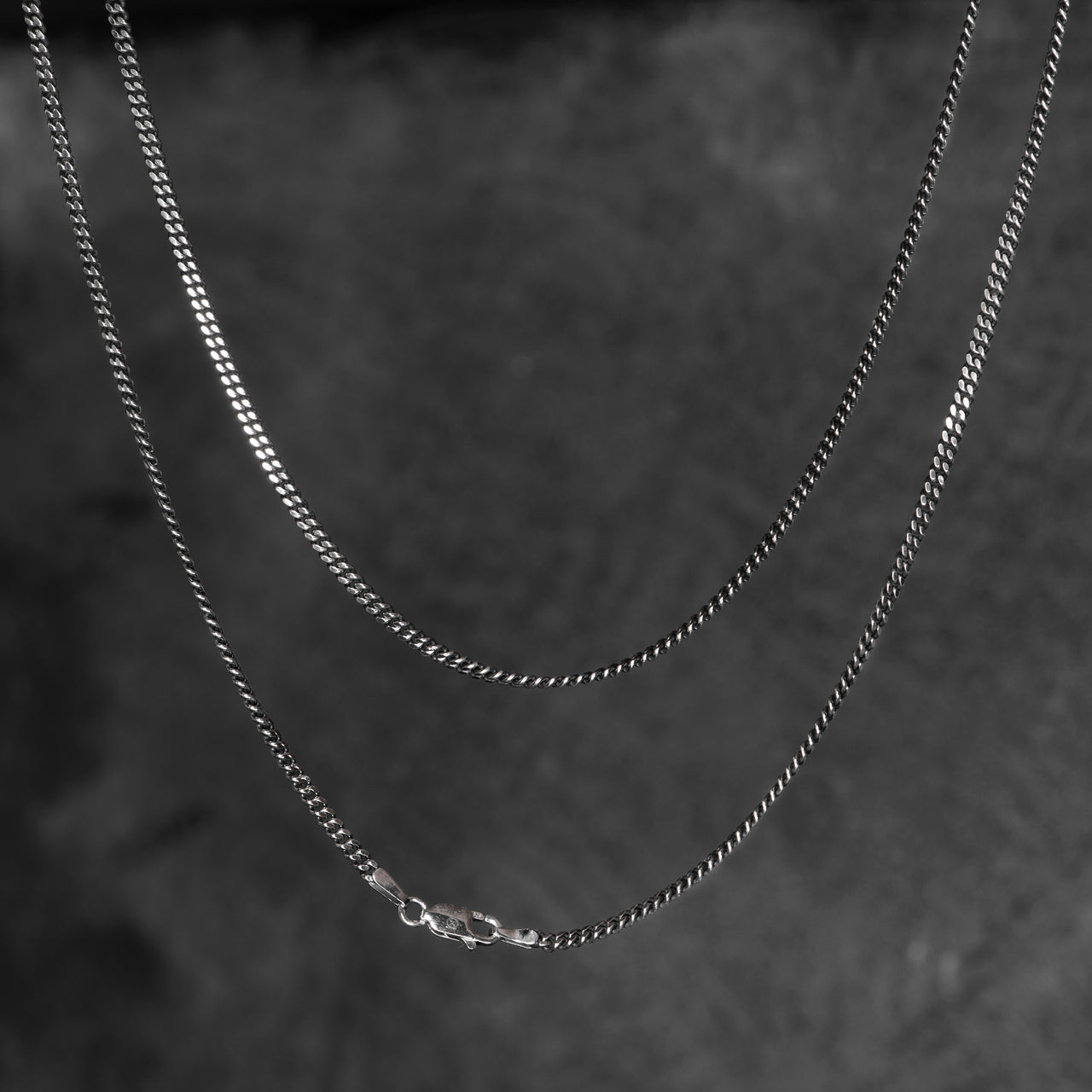 2mm Silver Chain - KURB CHAIN – AHW Studio